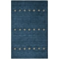 thumbnail image 2 of Safavieh Himalaya Derbhile Solid Wool Area Rug, Blue, 5' x 8', 2 of 8