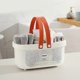 thumbnail image 3 of Portable Shower Caddy with Handles Storage Organizer Bin for Bathroom Green, 3 of 5