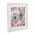 thumbnail image 3 of Stupell Industries Two Birds with Florals White Framed Print Under Glass, design by Adonna Ebrahimi, 13 x 13, 3 of 10