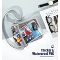 thumbnail image 2 of Bolso de mano MoKo Clear Stadium Approved Crossbody gris, 2 of 7