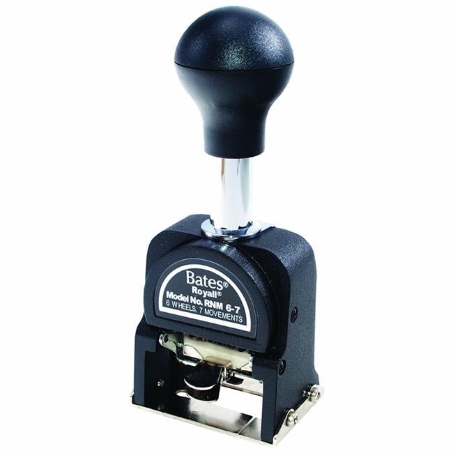 Black COSCO 065103 Replacement Ink Pad for Reiner 026304 Multiple Movement Numbering Machine