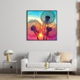 thumbnail image 4 of Cuadros Decorativos Diamante pintura 5D taladro redondo completo mosaico DIY Color diente de león Kit decoración de pared Ehuebsd Nuevos Originales, 4 of 8