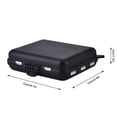 thumbnail image 3 of M Buder Large 9-Compartment Fishing Tackle Box Waterproof Hook Lures Accessories Storage Case 12 inches / 30.5 cm, 3 of 9