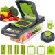 thumbnail image 3 of 14-in-1 Multifunctional Vegetable Slicer Mandoline - Compatible with Kitchen Tools, Gray, 3 of 5