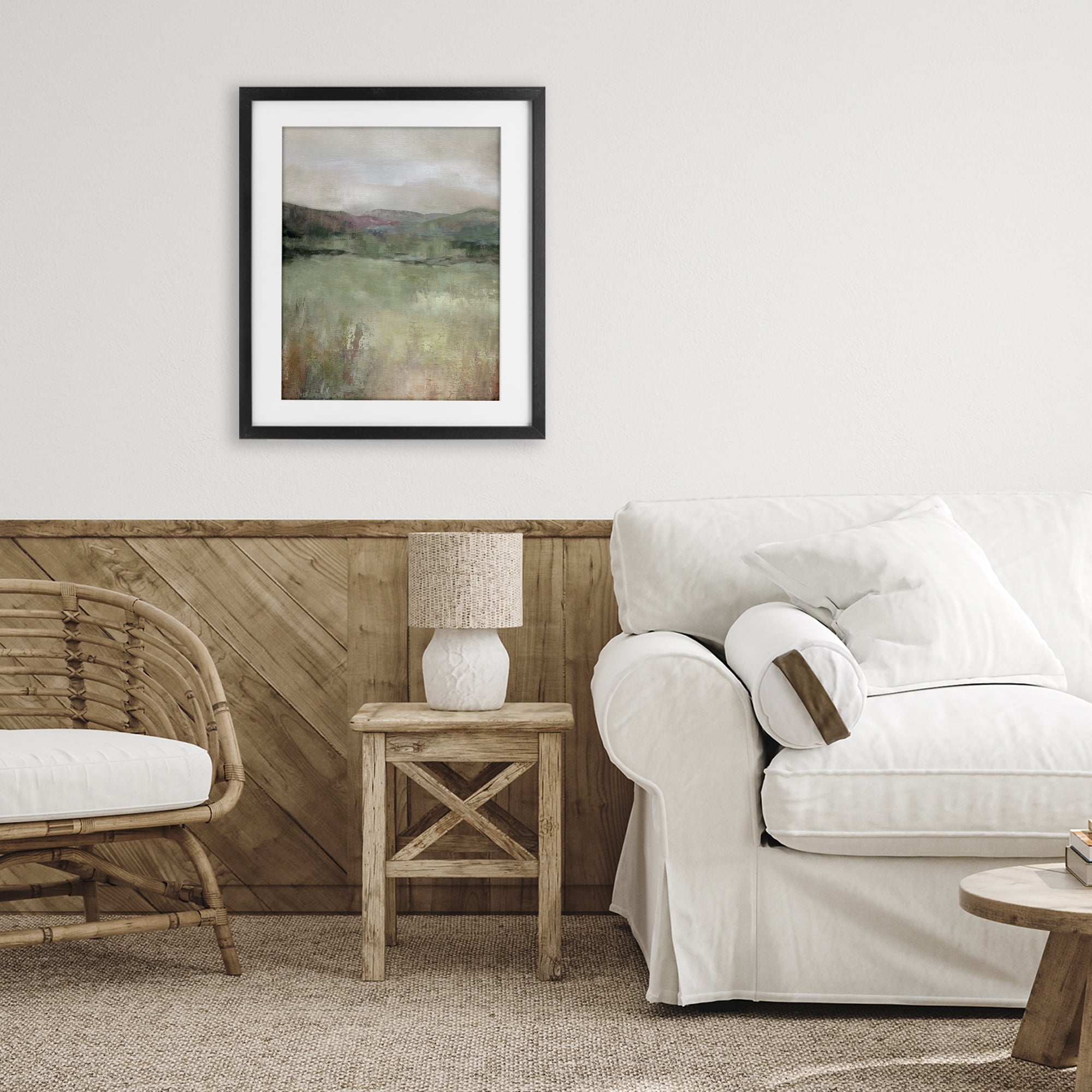 Stupell Industries Glimpse Of Spring Black Framed Print Under Glass, design by Carol Robinson