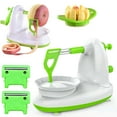 thumbnail image 2 of Peelers for Kitchen Upgraded Pear Rotary Peeler and Coreer Manual Kitchen Tool with 2 Replacement Heads Kitchen Gadgets Gifts, 2 of 8