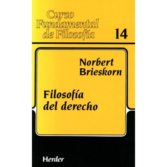 Filosofía Del Derecho Vol. 14 HERDER