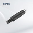 thumbnail image 3 of 8 Pcs S-Video DIN Mini Male Socket 5 Pin Signal Transmission Mini Din Plug Mini Din Connector(PS/2 Plug), 3 of 7
