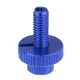thumbnail image 6 of 2Pcs Blue 8mm Motorcycle Brake Clutch Levers Adjuster Screw Bolt M8x1.25, 6 of 6