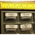 thumbnail image 3 of ChromaLabel Cinta métrica adhesiva de 1 pulgada Cinta métrica adhesiva extraíble Cinta métrica perfecta para uso doméstico u oficina - Cinta métrica de 12 pulgadas amarilla, 3 of 5