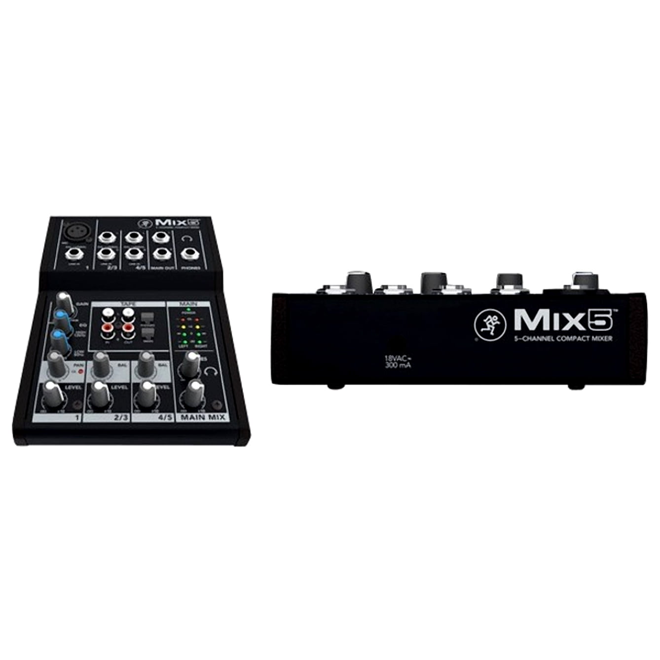 Mackie Mix5 5-Channel Compact Mixer