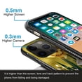 thumbnail image 3 of Compatible with iPhone 11 Pro Max Case,Pattern Design Hard PC Back Cover Non-Slip Soft TPU Protective Case for iPhone 11 Pro Max for Women 6.5inch-Butterfly Golden Sunflower, 3 of 5