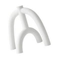 thumbnail image 1 of Ceramic Candleholder Wedding Home Table Flower Taper Taper Candle Candle Holder Candlesticks 19cx18cm, 1 of 9