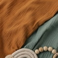 thumbnail image 5 of Gllquen Baby Muslin Swaddle Blankets 5-Pack, Neutral Burp Cloths Receiving Blanket Swaddling for Newborn Boys and Girls, Breathable and Skin-Friendly Swaddle Wrap for Infant Baby, Natural, 5 of 8