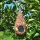 thumbnail image 5 of Jaula colgante de paja para pájaros, nido de cría cálido, surtido marrón, 5 of 5