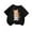 Black, variant on Lovzfmll T-Shirts for Boys & Girls, Cat Print Short Sleeve Tee, Casual Loose Fit Pullover Graphic Tees for Toddler 2-4 Years