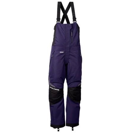 Polaris Womens Northstar 2.0 Snowmobile Bibs Waterproof Warm Blue Snow Pants - Large 286244606