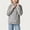 A275 Gray, variant on Xdegoge Girls Fuzzy Fleece Pullover Sweater Quarter Zip Fluffy Sherpa Sweatshirt with Pockets Kids Warm Winter Outwear, Size 7-8