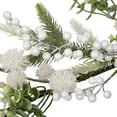 thumbnail image 5 of Northlight Glittered Berries and Eucalyptus Artificial Christmas Garland - 5' - Unlit, 5 of 7