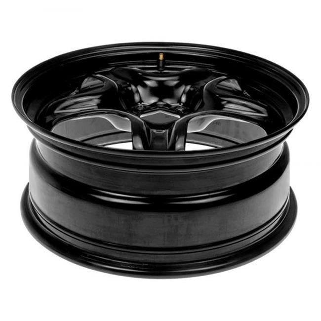 17 in. 5 Spokes Black Steel Wheel - Walmart.ca