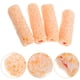 thumbnail image 2 of 4 fundas de algodón para rodillos de pintura, recambios pequeños para rodillos, pinceles, suministros para pintar en casa, manualidades, color naranja, 2 of 8