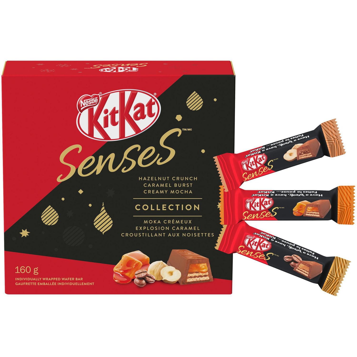 Coffret-cadeau des fêtes NESTLÉ® KIT KAT SENSESMC