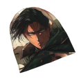 thumbnail image 2 of Attack On Titan Unisex Beanies Knitted Hat For Men Women Soft Sleep Cap 3d Print Watch Cap Headwear Knit Hat, 2 of 9