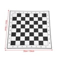 thumbnail image 2 of Juego De Ajedrez De Tablero Plegable De Damas Internacionales De Plástico Portátil Para Actividades Familiares De Fiesta Minnieouse FN002070-00, 2 of 2