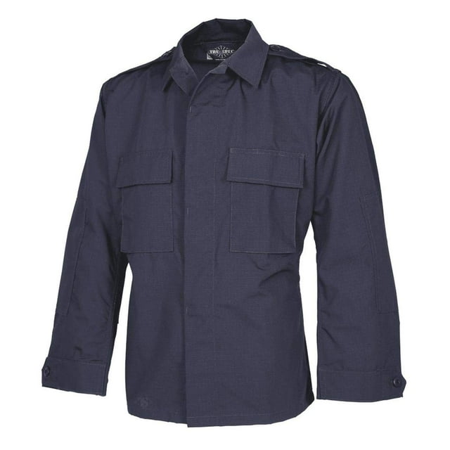 Camisa Táctica de Manga Larga Tru-Spec Azul Marino Talla 2XL Largo Regular
