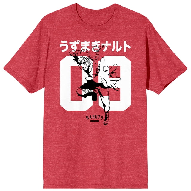 NAR NARUTO 09 ART Linéaire Rouge HTR TS-3XL