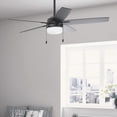 thumbnail image 3 of Ventilador de Techo Hunter Anisten Negro Mate con luz LED 52 pulgadas, 3 of 5