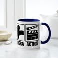 thumbnail image 6 of CafePress - Lights, Camera, Action Mug - 11 oz Ceramic Mug - Novelty Coffee Tea Cup, 6 of 6