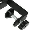 thumbnail image 2 of Toyvian 2Pcs Durable Black Pegboard Desk Mount Brackets for Reliable Panel Support, 2 of 8