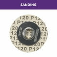 thumbnail image 2 of Dremel EZ412SA EZ Lock Sanding Discs, 120 grit, 2 of 3