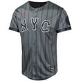thumbnail image 2 of Youth Nike Francisco Lindor Graphite New York Mets 2024 City Connect Limited Player Jersey, 2 of 3