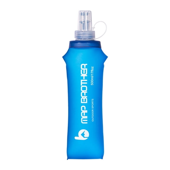 Outdoor Water Bag TPU Soft Flask Water Bottle Hydrations Pack for Running Hiking Cycling Climbing