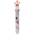 thumbnail image 1 of Retractable Ballpoint Pen Gel Pen 10 In 1 Gift Pens Multicolor Christmas 2ml Liquid Ink Pens for Office School Supplies As A Children Gift Color Changing Pen, 1 of 4