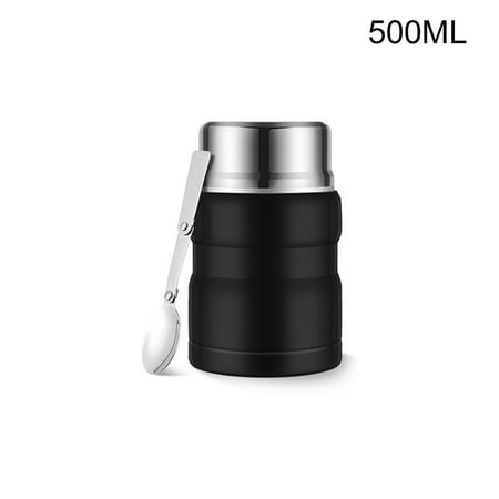 

Travel Container Lunch Folding Spoon Food Flask Vacuum Insulated Stainless Steel