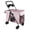 Pink_B, variant on Dog Stroller for Large & Medium Dogs, Pet Stroller, Dog Stroller with 360-degree Wheels Foldable & Ventilated, Pink