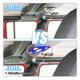 thumbnail image 3 of 1 Juego de cubierta de luz de lectura de techo azul, bisel embellecedor para Jeep Wrangler JL JLU 2018 2019 2020 2021 2022 Sport x Sahara Rubicon, 3 of 7