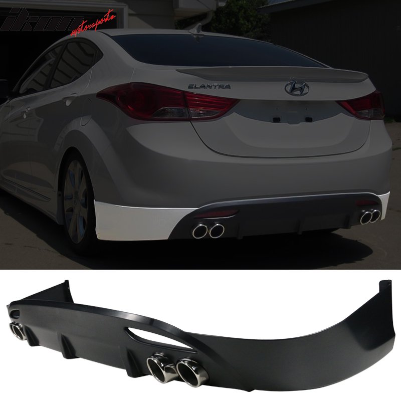 Compatible with 1113 Hyundai Elantra Avante MD OE Style PP Rear Bumper