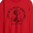 thumbnail image 2 of Peanuts - Life Gets Messy Pig Pen - Men's Long Sleeve T-Shirt, 2 of 5