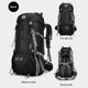 thumbnail image 4 of VANAHEIMR Dos bolsas para hombros, 50 l impermeable al aire libre con cubierta de lluvia Día de la cubierta de lluvia impermeable con la lluvia compartimentada dos Siuke Huiop, 4 of 8