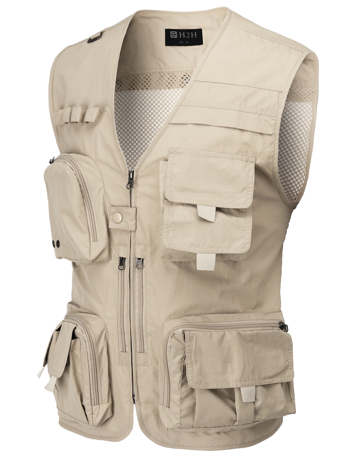 Details about   SPG Function Men's Outdoor Work Multi-Function Pockets Fishing  Vest 2XL 