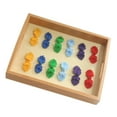 thumbnail image 4 of Niños Botones De Bricolaje Con Bandeja De Juguetes De Ayuda Para El Entrenamiento Baoblaze Ayuda didáctica Montessori, 4 of 8