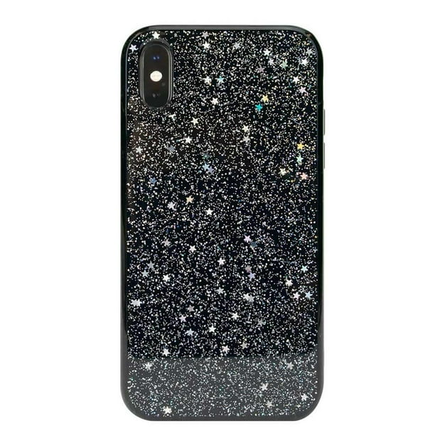 Funda WILD FLAG para iPhone XS MAX Design Negra Brillos
