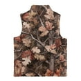 thumbnail image 5 of Garronmavis Hunting Forests Kids Zip Up Vest 2T Stylish Boys Zippered Vests Stand Collar Warm Lightweight Winter Coat with Pocket Wind Proof Fall Winter Warm Sleeveless Outerwear, 5 of 7