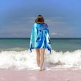 thumbnail image 6 of BANET Beach Towel Pool Swim Towels for Adul Cruise Vacation  Chair Cover Blue Three Dolphin 30x60in, 6 of 8