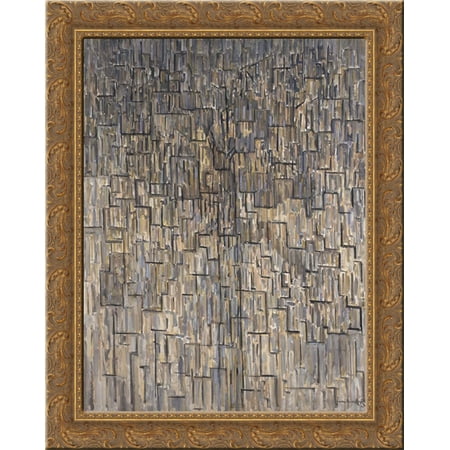 Baum 24x20 Gold Ornate Wood Framed Canvas Art by Jacoba van Heemskerck