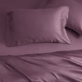 thumbnail image 3 of Hotel Style 500 Thread Count Tri-Blend with Lyocell Bed Sheet Set, Full, Mauve Pearl, 3 of 9